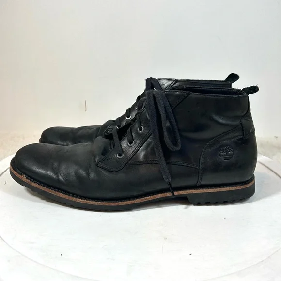 Timberland Kendrick Chukka Boots In Black Waterproof Leather - Picture 6 of 10